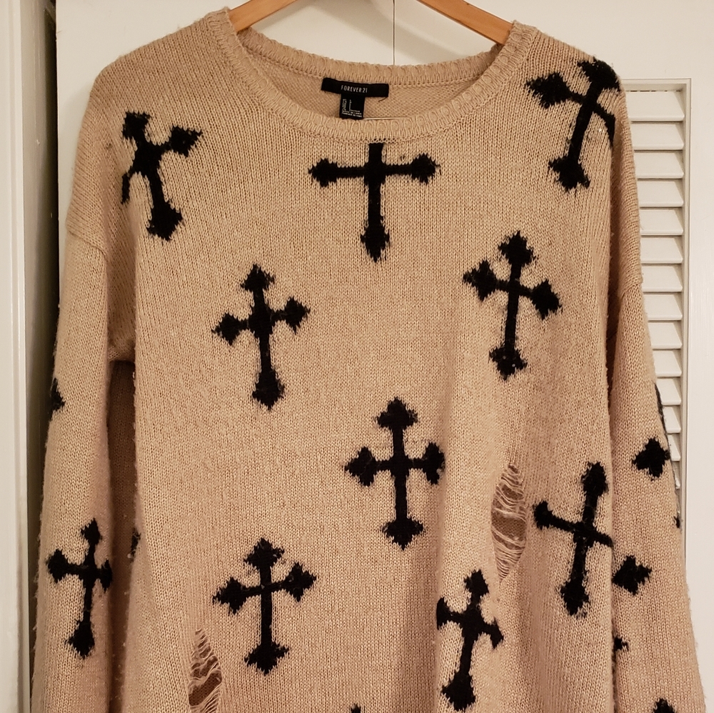 Distressed Sweater
